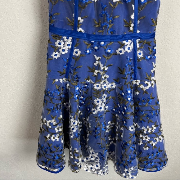 BRONX & BANCO Dress Poppy A Line Floral Embroider - Picture 7 of 13